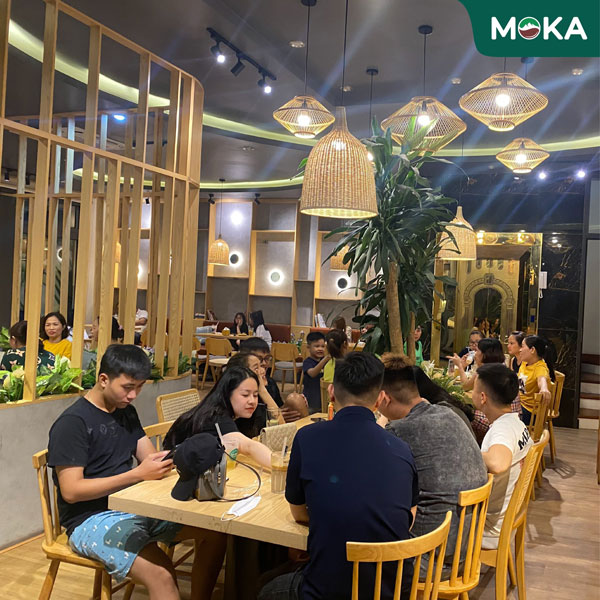 Moka house cafe không gian xanh
